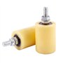 2PCS 50X70Mm PP en Acier Plat Roulement une Rouleaux Roue de Guidage 6201 M12 Vis pour Porte Coulissante éLectrique