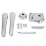 RV Serrure de Porte de Toilette Salle de Bain Serrure de Porte Caravane Bateau Loquet PoignéE Serrure RV Accessoires