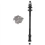 Wisboey Prolongé 240Mm Snowbike Moyeux Échafaudage Plein Essieu Accessoires