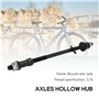 Wisboey Prolongé 240Mm Snowbike Moyeux Échafaudage Plein Essieu Accessoires