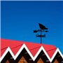 Ksrnsne Poule et Poussins Girouette - Poule Girouette - Indicateur de Direction Vent DéCoratif pour Ferme en Plein Air