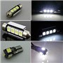 FITTG 20Pcs Voiture Ampoules LED Kit IntéRieur DôMe Coffre Plaque de Porte LumièRe Super Canbus Erreur IntéRieure Lampe IntéRieu