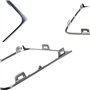 Cercle de Support de Cadre de Vitesse de Voiture DSG à la Garniture de Cadre de Pommeau de Levier de Vitesse 5GG713203A pour Gol