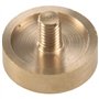 Lobamop 1 de trompettes valve doigt boutons trompette pièces accessoires instrument musique accessoires pour trompette or