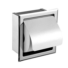 Tiamu Porte-Papier Hygiénique Intégré en Acier Inoxydable