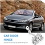 FITTG 206 206 Cc Sangle D'Arrêt De Charnière De Porte 5Dr 3Dr Droite/Gauche Argent Métallique