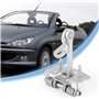 FITTG 206 206 Cc Sangle D'Arrêt De Charnière De Porte 5Dr 3Dr Droite/Gauche Argent Métallique