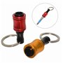 Hopbucan Lot de 12 porte-embouts hexagonaux de 6,35 mm, porte-clé, barre d'extension pour tournevis, adaptateur de douille