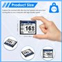 Gokelomg Professional Carte mémoire flash compacte 16 Go (Whiteandblue)