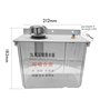 Iegefirm Boîte à de Lubrification CNC 3L avec Filtre Tour Fraisage Perceuse Machine de Gravure Réservoir D' Refroidissement Pulv