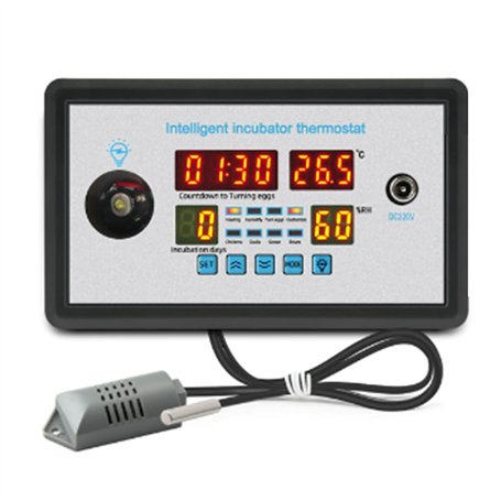 Haptufer Thermostat Intelligent Numérique ZFX-W9002 Thermostat Température Contrôle de l'Humidité Incubateur 360 Retournement Au