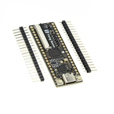Asyduey 1 Pcs Tang Nano Minimalist FPGA Development Board Tang Nano 1K Development Board Straight Insert Breadboard Part