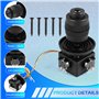 FutureHight Potentiomètre Joystick 4 axes - Commande par touche pour potentiomètre à bascule étanche -D400X-R4 10K 4D