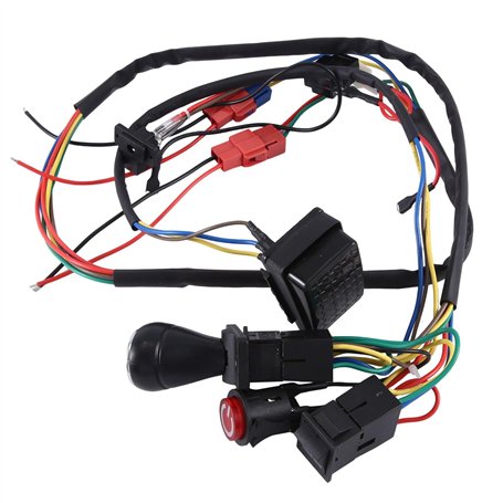 XIAOJUN Kit de Fils et de Commutateurs Modifiés de Bricolage de Voiture Électrique pour Enfants