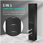KJKVIVH Haut-parleurs d'ordinateur 3 en 1 avec microphone et haut-parleur de conférence USB, micro PC pour vidéoconférence