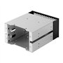 XIAOJUN 3,5 Pouces HDD Cage Rack Hard Driver Tray Hard Drive Cage Support 3 HDD Hard Disks