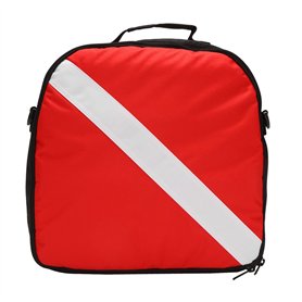 Giilayky Portable Nylon Drapeau de PlongéE PlongéE sous-Marine Protecteur RéGulateur Sac avec Fermeture éClair Porter PoignéE