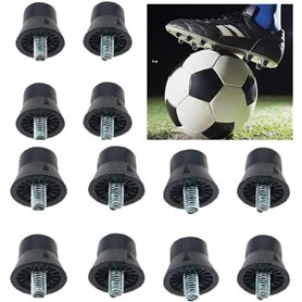 Dytabepl Lot de 12 crampons de rechange pour chaussures de football 13 mm avec filetage de 5 mm