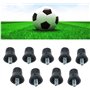 Dytabepl Lot de 12 crampons de rechange pour chaussures de football 13 mm avec filetage de 5 mm