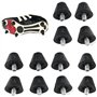 Dytabepl Lot de 12 crampons de rechange pour chaussures de football 13 mm avec filetage de 5 mm