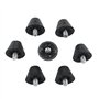 Dytabepl Lot de 12 crampons de rechange pour chaussures de football 13 mm avec filetage de 5 mm