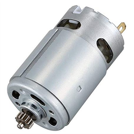 Gokelomg Moteur d'engrenage 12 V 13 dents -550VC-8518 pour GSR12V-15 3601H68102 Perceuse électrique Tournevis entretien pièces d