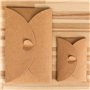 JXYFFS 100Pcs Mini Enveloppes Kraft Enveloppes Kraft Marron pour Cartes Cadeaux et Cartes de Visite 17.5X11Cm