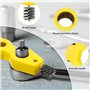 Afforstyle 4 PièCes Brosse à Tubes en Cuivre Nettoyeur de Tuyaux en Cuivre 4 en 1 Brosse à Tuyaux Nettoie L'IntéRieur et L'ExtéR