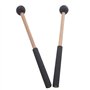 ivamulie 1 paire de et maillets avec tête en caoutchouc souple pour tambour, langue, tambour, piano