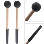 ivamulie 1 paire de et maillets avec tête en caoutchouc souple pour tambour, langue, tambour, piano