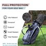 Torribaly Housse de sac de golf imperméable pour sac de golf - Accessoires de golf - Pour rangement de clubs et serviettes