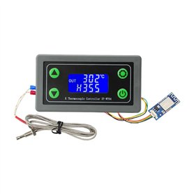 Fowecry XY-WT04-W K Thermocouple Contrôleur Haute Température Thermostat Numérique Haute Température -99-999 Degrés