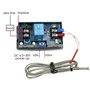 Fowecry XY-WT04-W K Thermocouple Contrôleur Haute Température Thermostat Numérique Haute Température -99-999 Degrés