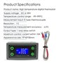 Fowecry XY-WT04-W K Thermocouple Contrôleur Haute Température Thermostat Numérique Haute Température -99-999 Degrés