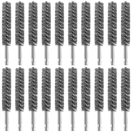 Fowecry Brosse D'Alésage en Acier Inoxydable