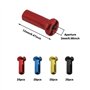 eMagTech 100pcs Écrous de Rayon Roue de Vélo Protecteur de Rayon pour Vélo de Montagne Vélo de Route 14G / 2mm de Diamètre Rayon