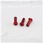 eMagTech 100pcs Écrous de Rayon Roue de Vélo Protecteur de Rayon pour Vélo de Montagne Vélo de Route 14G / 2mm de Diamètre Rayon