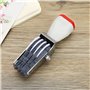 eMagTech 4pcs Chiffres Numéro Réglable Timbre Rouleau Symbole Bureau Date Timbre Numérique Tampon en Caoutchouc Créatif Roue Rou