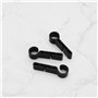 eMagTech 30pcs Clip de Casque pour Phares Crochets de Montage de Phare pour Casque à Bords étroits Divers Phares pour la Constru