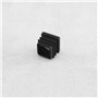 eMagTech 10 Pièces 20x20mm M8 Roulettes Réglables Carrées écrous Bouchons de Tuyau Embouts de Tuyau en Plastique pour Chaises de