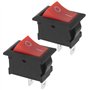 eMagTech 2 Pièces Interrupteur d'arrêt de Coupe-Circuit 2 Broches Interrupteur Marche/arrêt 42294300203 Compatible avec Stihl FS