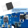 eMagTech Lot de 20 transistors de puissance TIP41C 100 V 6 A Triode TO-220 à grande puce en ligne en silicone NPN pour applicati
