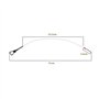eMagTech 1 Jauge de Niveau d'huile Compatible avec BMW Série 1 3 F20 F21 F30 F31 F80 114i 116i 118i 316i 320i OE 11437600470 Lon
