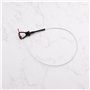 eMagTech 1 Jauge de Niveau d'huile Compatible avec BMW Série 1 3 F20 F21 F30 F31 F80 114i 116i 118i 316i 320i OE 11437600470 Lon