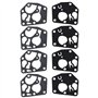 eMagTech Lot de 4 joints de diaphragme de carburateur pour tondeuse à gazon compatible avec Briggs & Stratton moteur 450 500 550