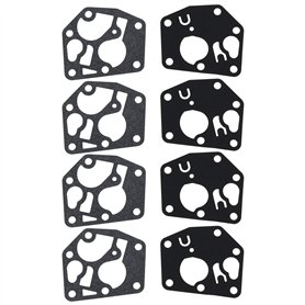 eMagTech 4 Ensembles de Joints de Diaphragme de Carburateur Kit de Réparation de Carburateur de Tondeuse à Gazon Compatible avec