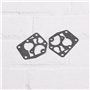 eMagTech 4 Ensembles de Joints de Diaphragme de Carburateur Kit de Réparation de Carburateur de Tondeuse à Gazon Compatible avec