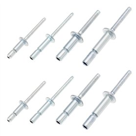 eMagTech 40 Pièces Rivets Structurels à Tête Dôme Verrouillage Interne Plage Poignée 1