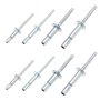 eMagTech 40 Pièces Rivets Structurels à Tête Dôme Verrouillage Interne Plage Poignée 1