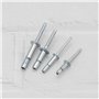 eMagTech 40 Pièces Rivets Structurels à Tête Dôme Verrouillage Interne Plage Poignée 1,5 Mm à 16,0 Mm Boulon Fixation Rivets pou